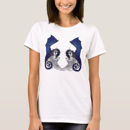 Unicorn en Dragon T Shirt (Voorkant)
