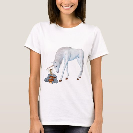 Unicorn en Fairy T-Shirt (Voorkant)