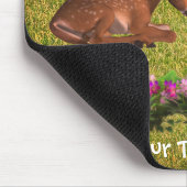 Unicorn en Forest Friends Fantasy Art Muismat (Hoek)