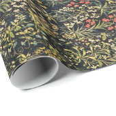 UNICORN EN GOTHISCHE FANTASSTROMEN, FLORAAL MOTIFS CADEAUPAPIER (Rol Hoek)