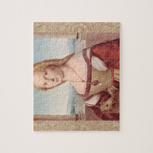 Unicorn en Lady Legpuzzel (Verticaal)