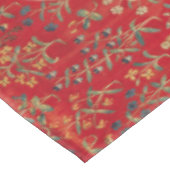 UNICORN EN LADY PLAYING ORGAN, DIEREN Rood groen T Tafelkleed (Gekanteld)