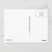 Unicorn en Maiden Medieval Tapestry Afbeelding Briefkaart (Achterkant)