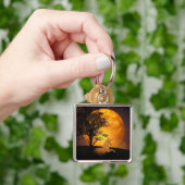 Unicorn en Moon Sleutelhanger (Hand)