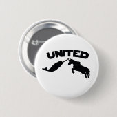 Unicorn en Narwhal Ronde Button 5,7 Cm (Voorkant /achterkant)