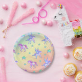 Unicorn en Pegasus Papieren Bordje (Feest)