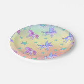 Unicorn en Pegasus Papieren Bordje (Gekanteld)