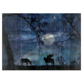 Unicorn en Pegasus snijraad Snijplank (Voorkant)