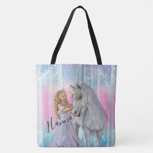 Unicorn en Princess Tote Bag