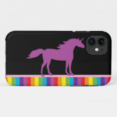 Unicorn en Rainbow iPhone 5 Hoesje (Achterkant (horizontaal))