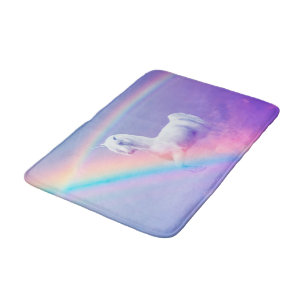 Unicorn en regenboog badmat