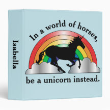 Unicorn en regenboog zijn een eenzijdige, geperson