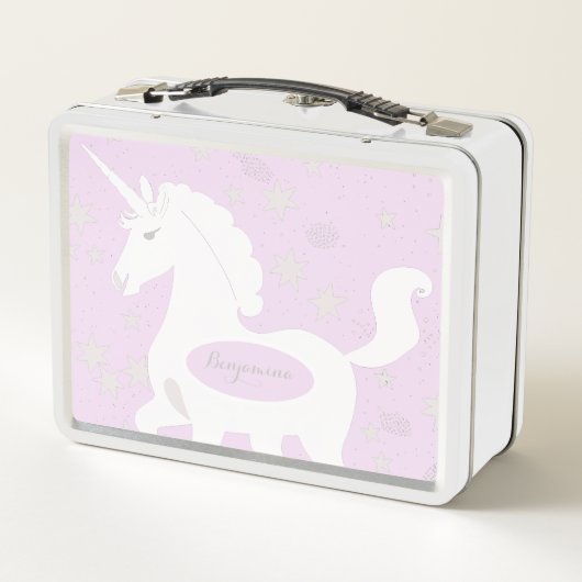 Unicorn en sterren (Achterkant)