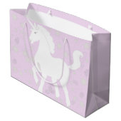 Unicorn en sterren groot cadeauzakje (Achterkant Gekanteld)