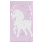 Unicorn en sterren klein cadeauzakje (Achterkant)