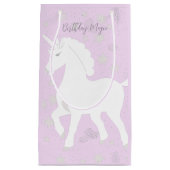 Unicorn en sterren klein cadeauzakje (Voorkant)