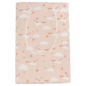 Unicorn en sterren medium cadeauzakje (Voorkant)