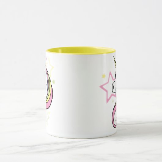 Unicorn en sterren mok (Midden)