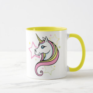 Unicorn en sterren mok