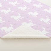 Unicorn en sterren sherpa deken (3/4)