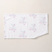 Unicorn en sterren, toilethanddoekset bad handdoek (Handdoek)