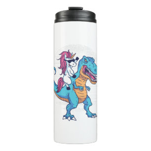Unicorn en T-Rex Thermosbeker