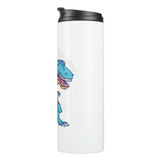 Unicorn en T-Rex Thermosbeker (Geroteerd rechts)