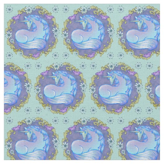  Unicorn Fabric Stof (Close Up)