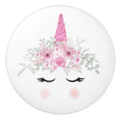 Unicorn face Ceramic Pull Keramische Knop (Voorkant)