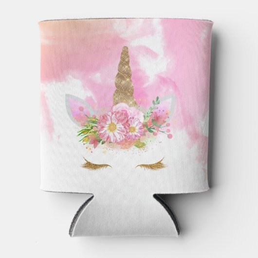 Unicorn Face Koelbox Blikjeskoeler (Voorkant)