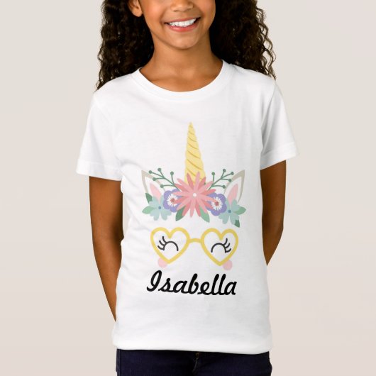 Unicorn Face T-shirt (Voorkant)