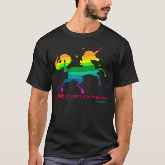 Unicorn Fact T-shirt (Voorkant)