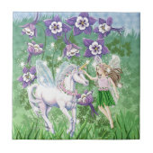 Unicorn Fairy Tegeltje (Voorkant)