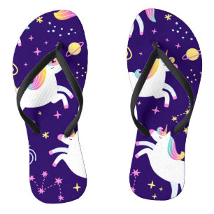 Unicorn Fan Club-patroon Verpakkingspapier Teenslippers