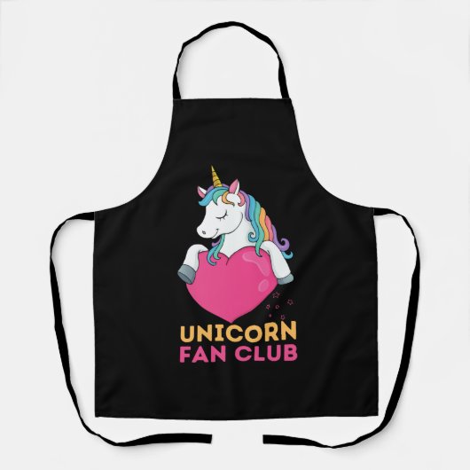 Unicorn Fan Club Schort (Voorkant)