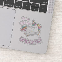 Unicorn Fan Sticker