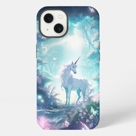 Unicorn Fantasy Art iPhone Hoesje (Achterkant)