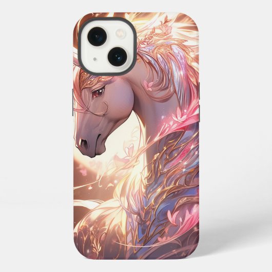 Unicorn Fantasy Art iPhone Hoesje (Achterkant)