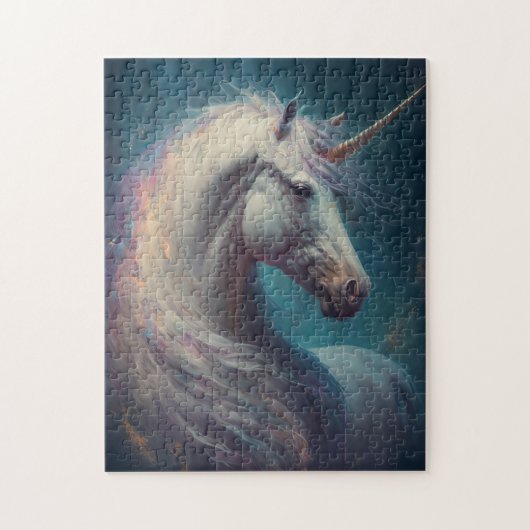 Unicorn Fantasy Art Jigzaag Puzzle Legpuzzel (Verticaal)
