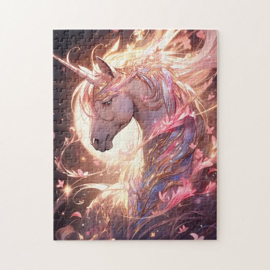 Unicorn Fantasy Art Legpuzzel (Verticaal)