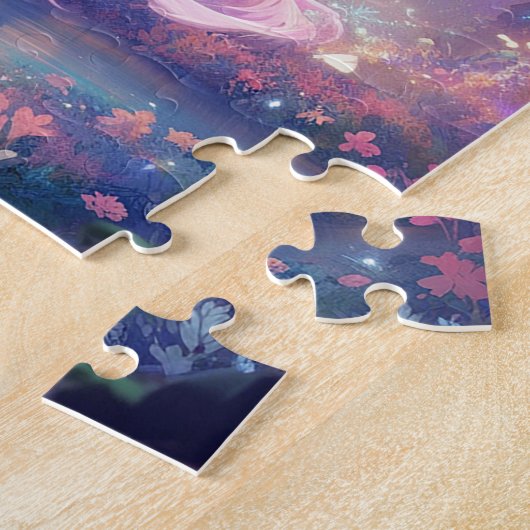 Unicorn Fantasy Art Legpuzzel (Zijkant)