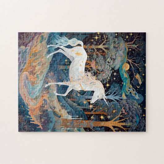 Unicorn Fantasy Art Legpuzzel (Horizontaal)