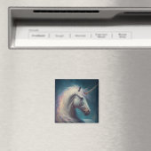 Unicorn Fantasy Art Magnet (Insitu (Vaatwasser))