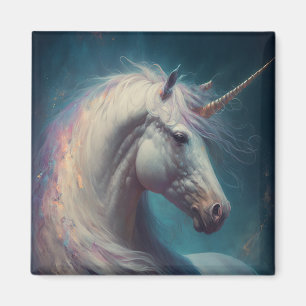 Unicorn Fantasy Art Magnet