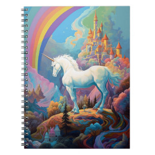 Unicorn Fantasy Art Notitieboek