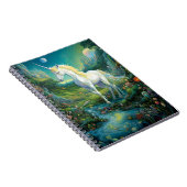 Unicorn Fantasy Art Notitieboek (Rechterzijde)