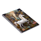 Unicorn Fantasy Art Notitieboek (Rechterzijde)