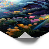 Unicorn Fantasy Art Poster (Hoek)