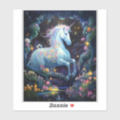 Unicorn Fantasy Art Sticker (Vel)