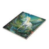 Unicorn Fantasy Art Tegeltje (Zijkant)
